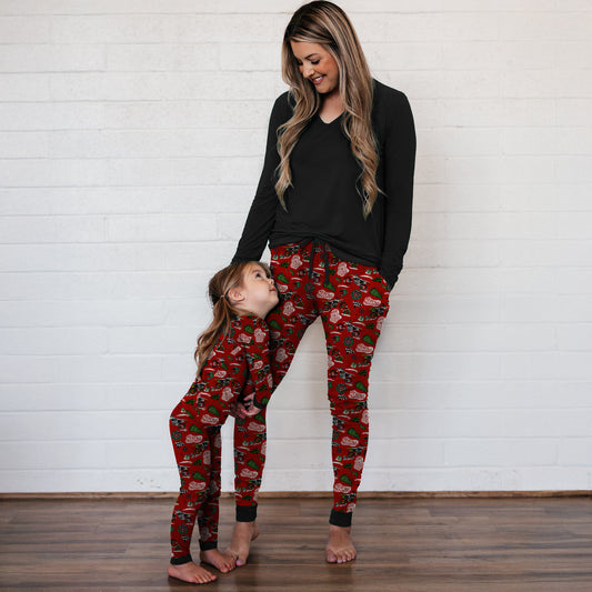 Merry Braapmas Red Adult Joggers