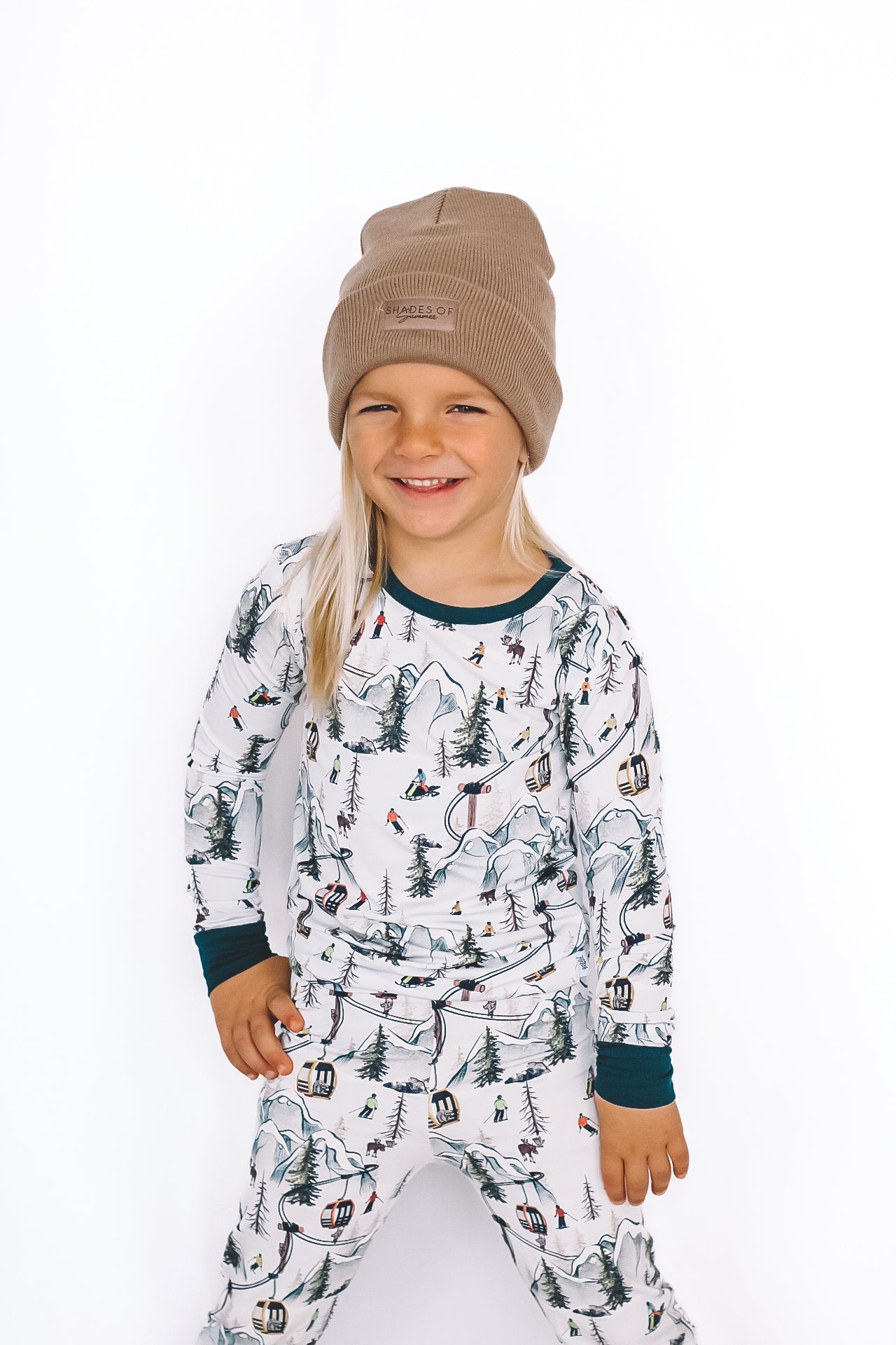 Ski-sons Greetings 2 Piece Pajama Set