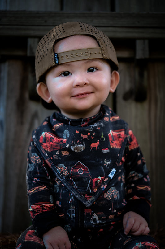 Farm Fright Bib *SEPTEMBER PREORDER*