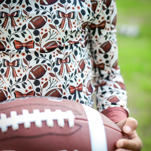 Game Day Blooms 2 Piece Pajama Set