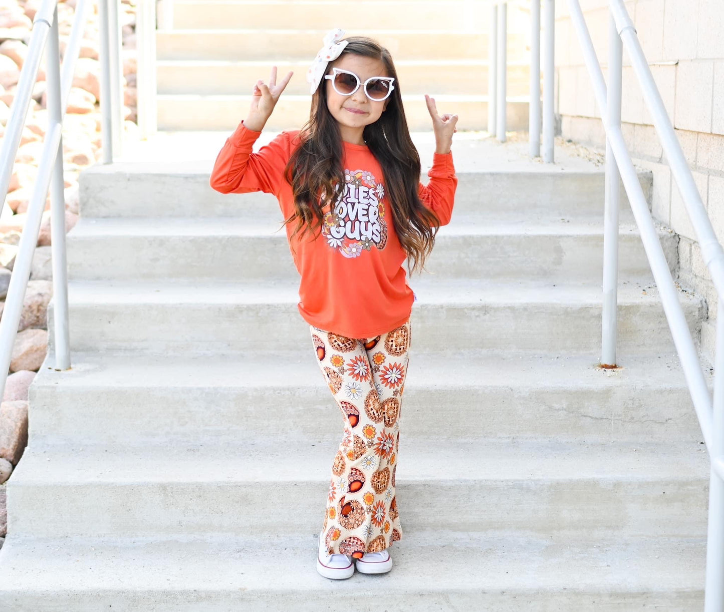 Pies Over Guys Bell Bottoms