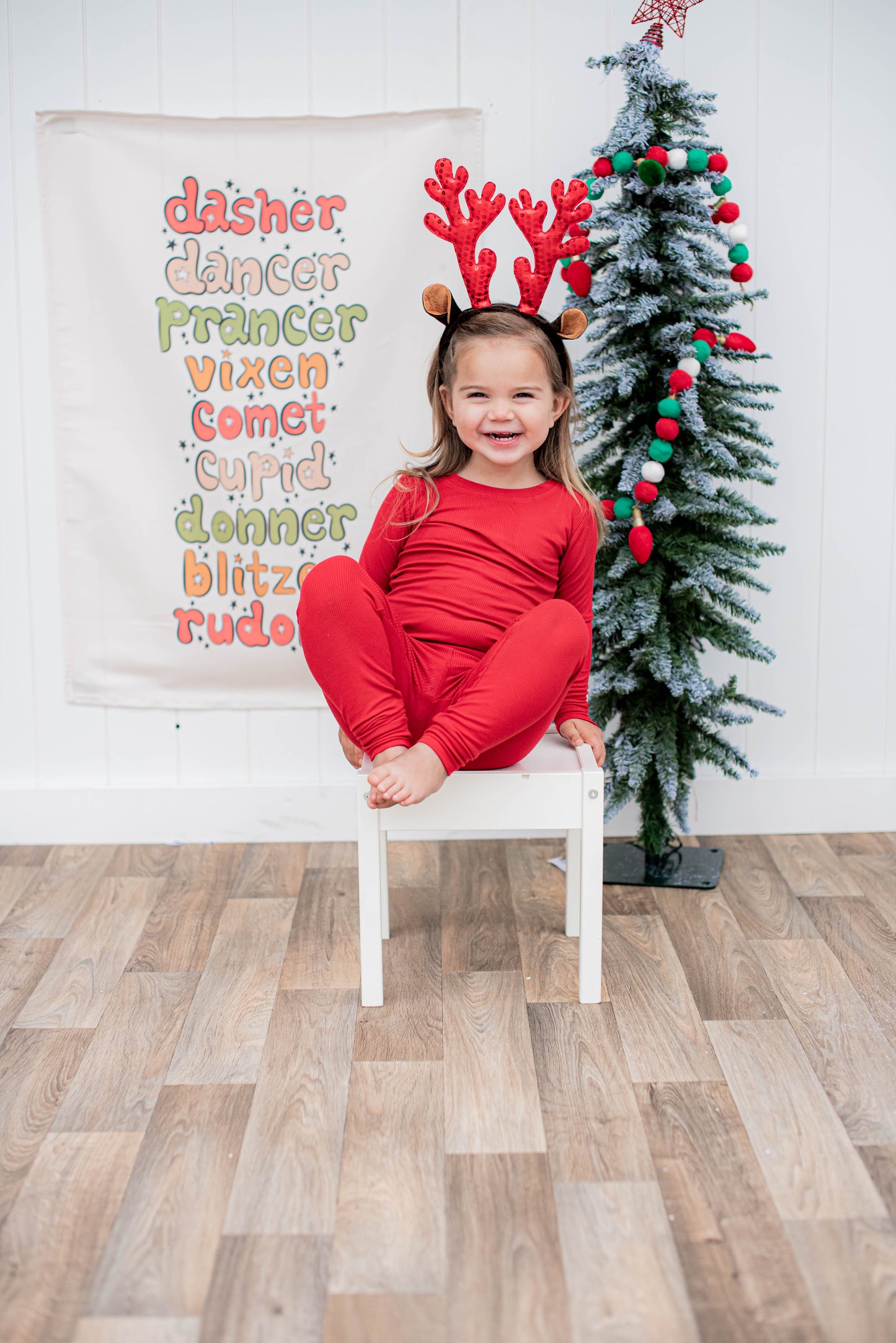 Peppermint Ribbed 2 Piece Pajama Set