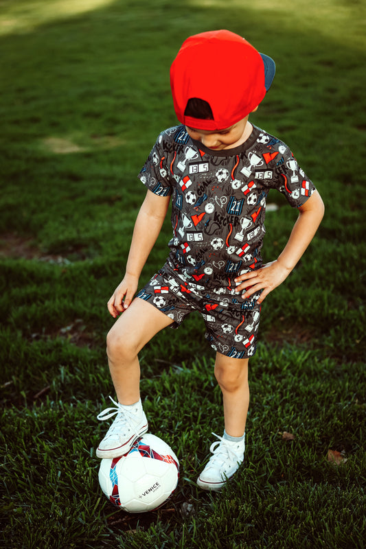 Goals 2 Piece Shorts Set