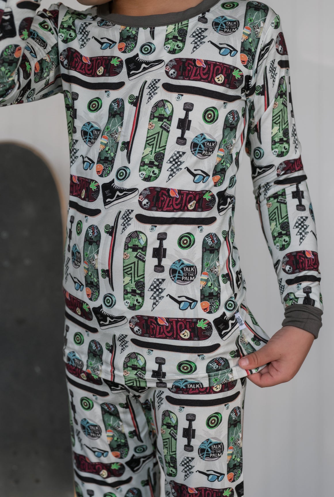 Later Skater 2 Piece Pajama Set