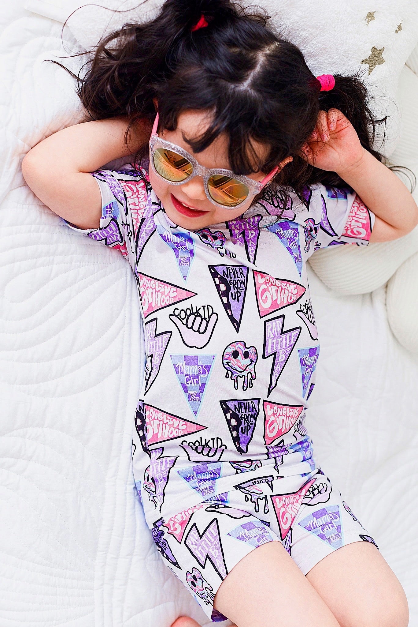 Long Live Girlhood 2 Piece Shorts Set