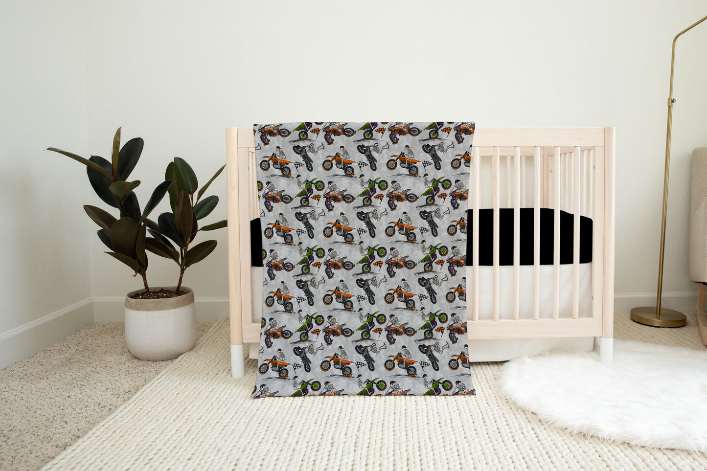 Bad To The Bone Jumbo Blanket
