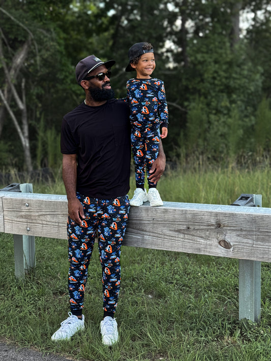 Midnight Campout Glow in the Dark Adult Joggers