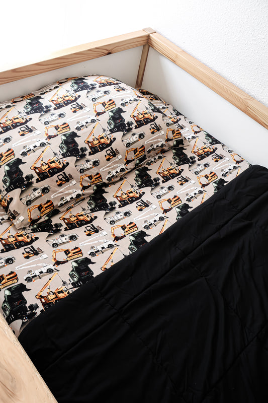 Work Hard, Play Hard Twin Sheet Set: Core Collection