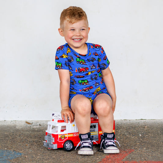 Rescue Crew 2 Piece Shorts Set
