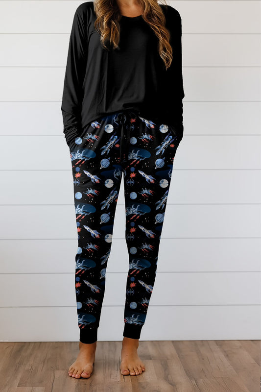 Intergalactic Glow in the Dark Adult Joggers