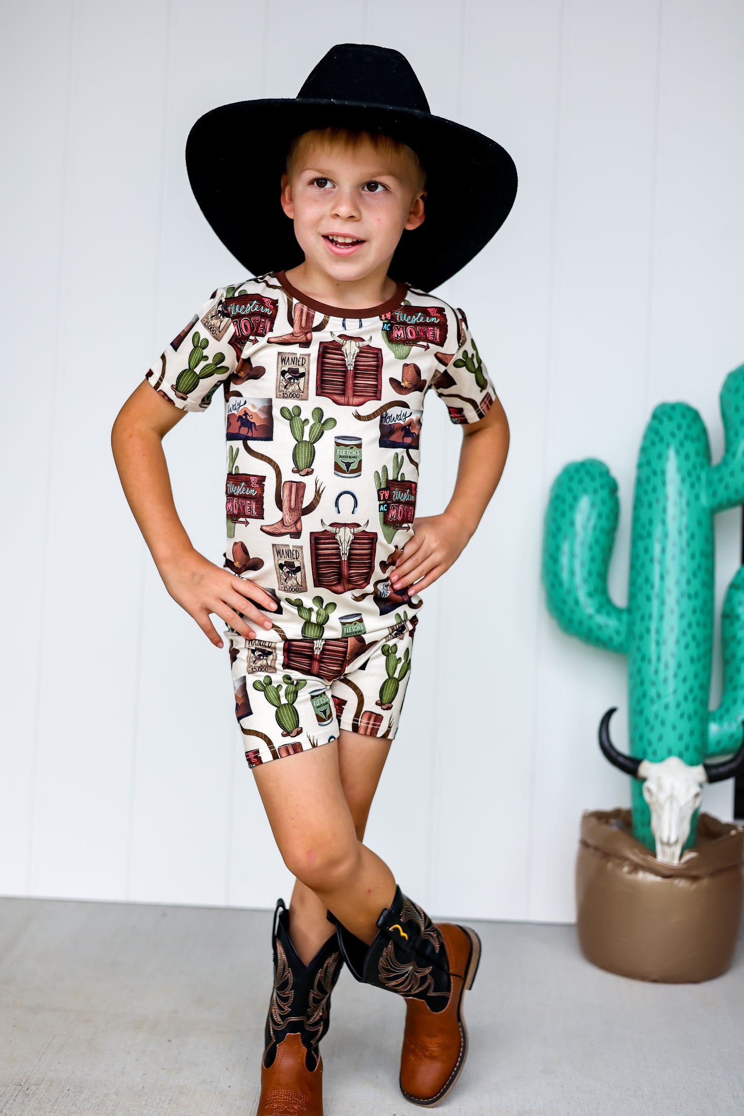 Outlaw 2 Piece Shorts Set