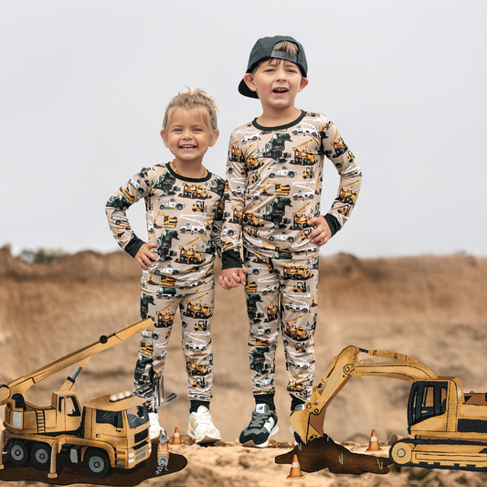 Work Hard, Play Hard 2 Piece Pajama Set: Core Collection