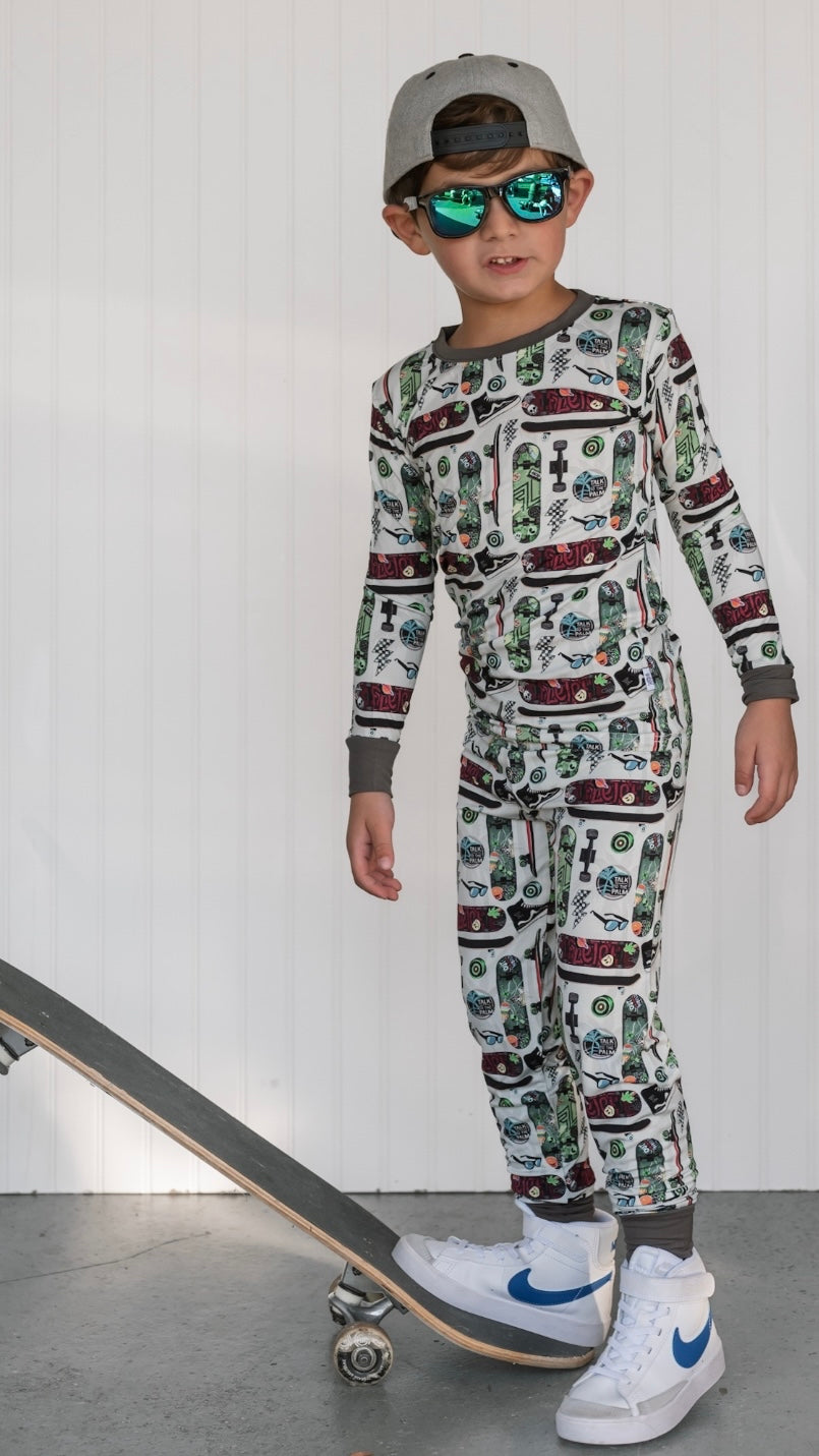 Later Skater 2 Piece Pajama Set