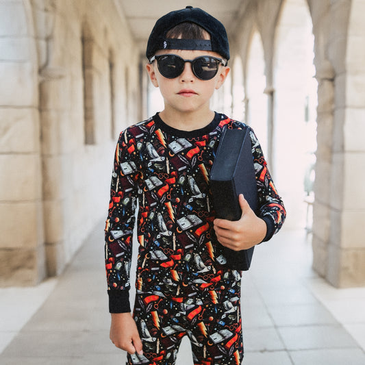 Midnight Mischief 2 Piece Pajama Set