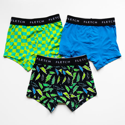 Electric Glow- Glow in the Dark- Boxer Briefs