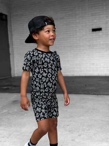 Check List 2 Piece Shorts Set