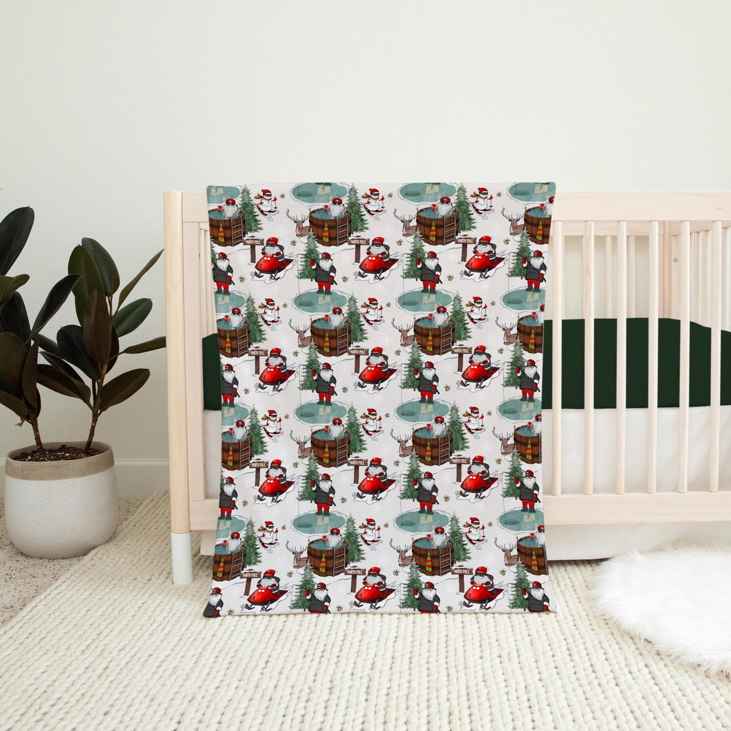 Rad Santa Blanket