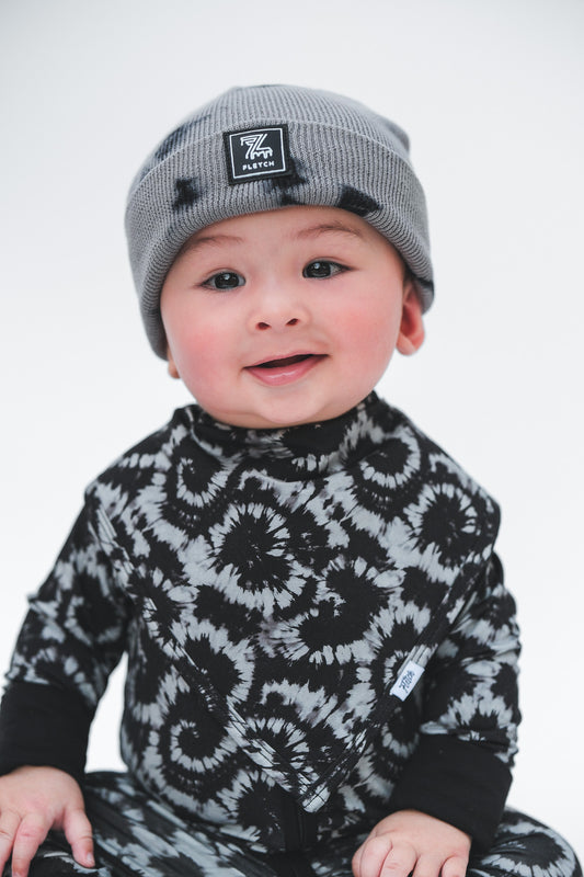 To Dye For Gray Bib *SEPTEMBER PREORDER*