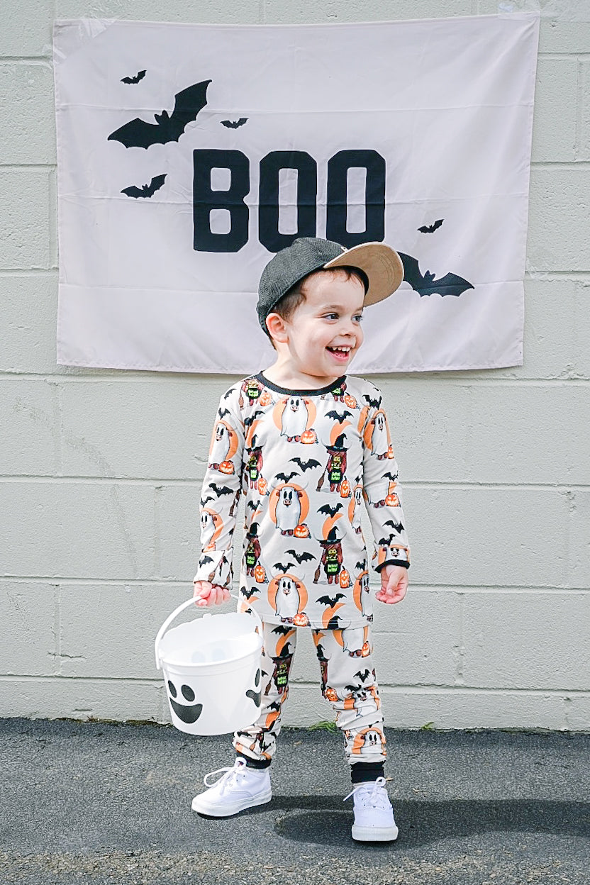 BOO! I Mean MOO! 2 Piece Pajama Set *