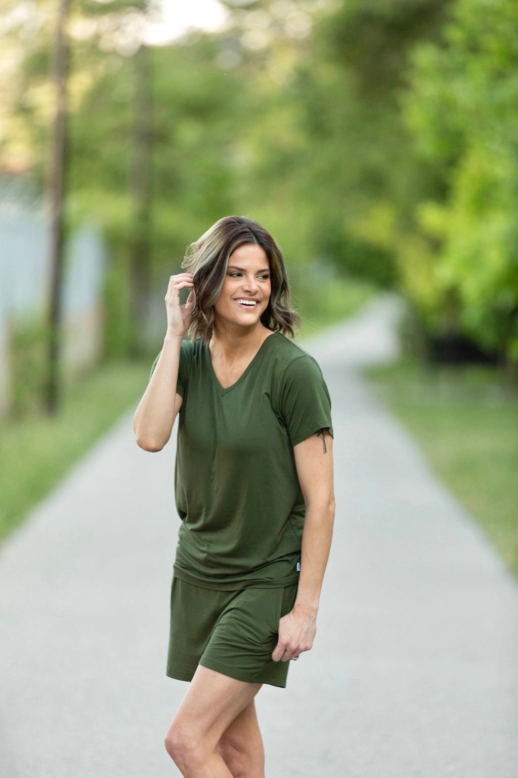 Solid Hunter Adult Women's Short Sleeve Shirt