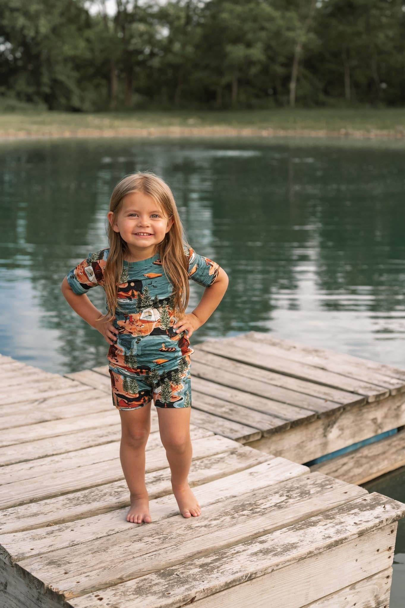 Lake Days 2 Piece Shorts Set