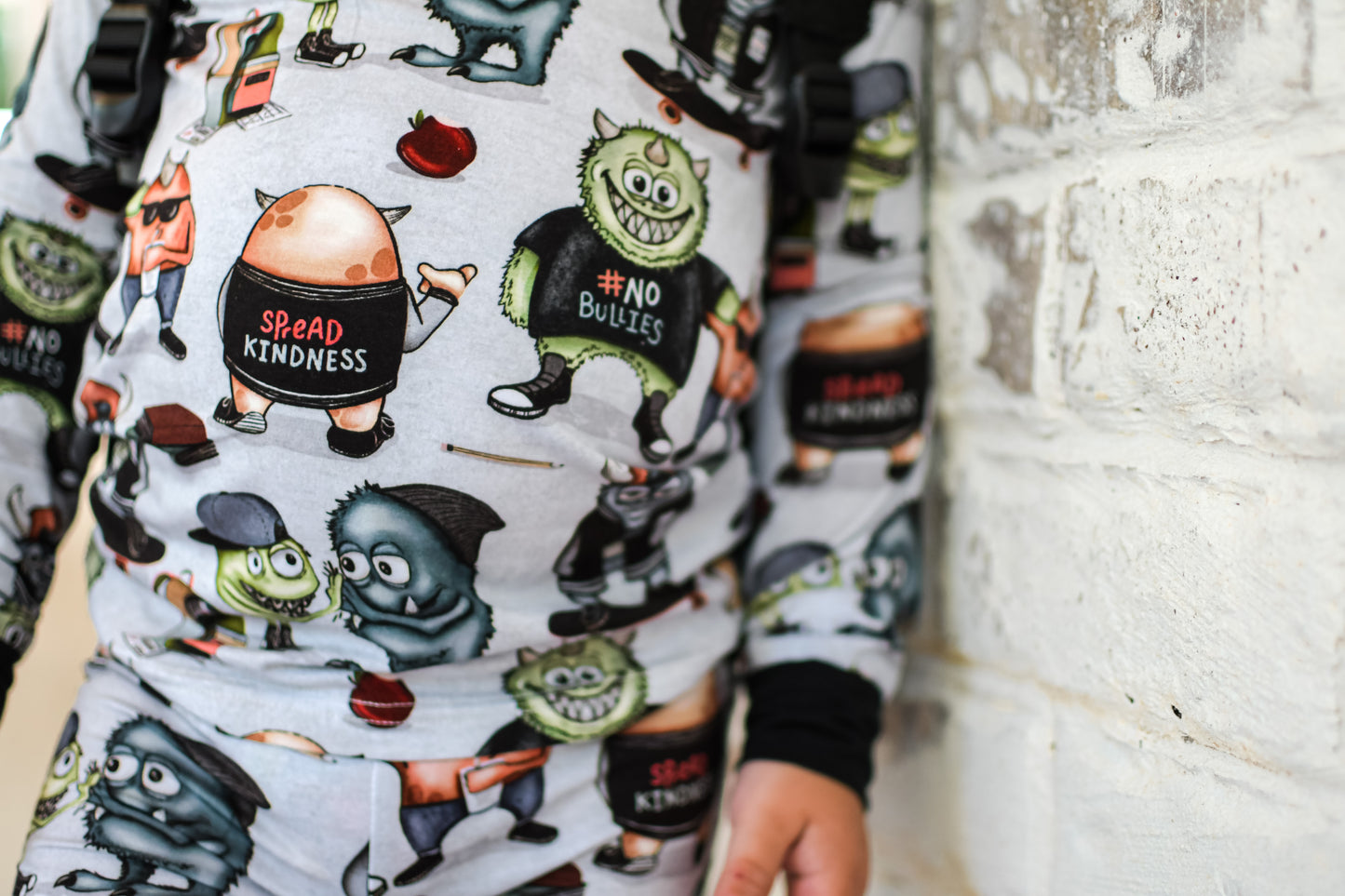 Be A Buddy, Not A Bully 2 Piece Pajama Set