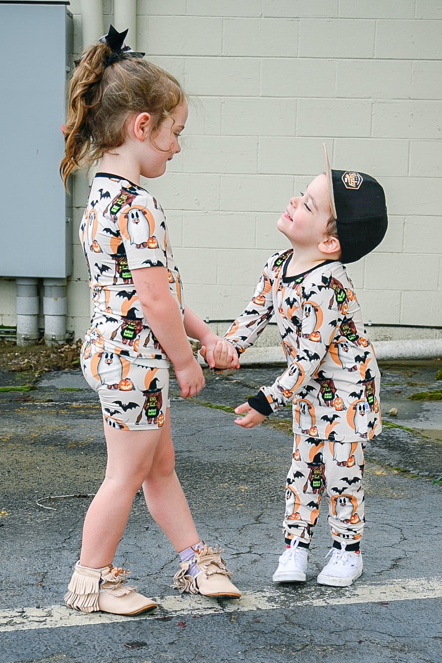 BOO! I Mean MOO! 2 Piece Shorts Set *