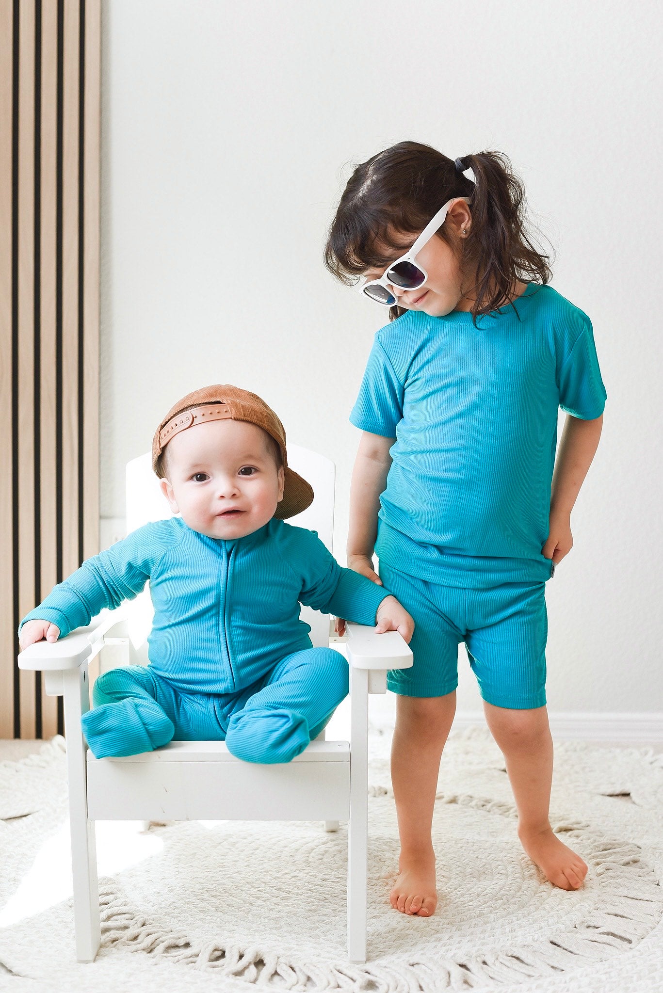 Oasis Ribbed 2 Piece Shorts Set