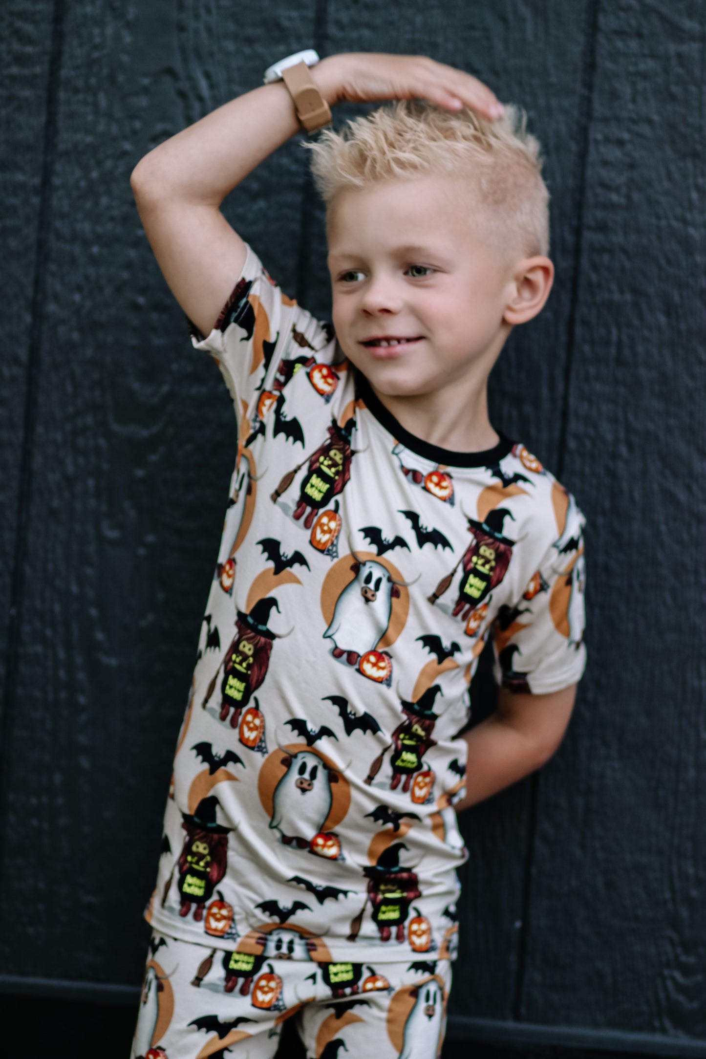 BOO! I Mean MOO! 2 Piece Shorts Set *
