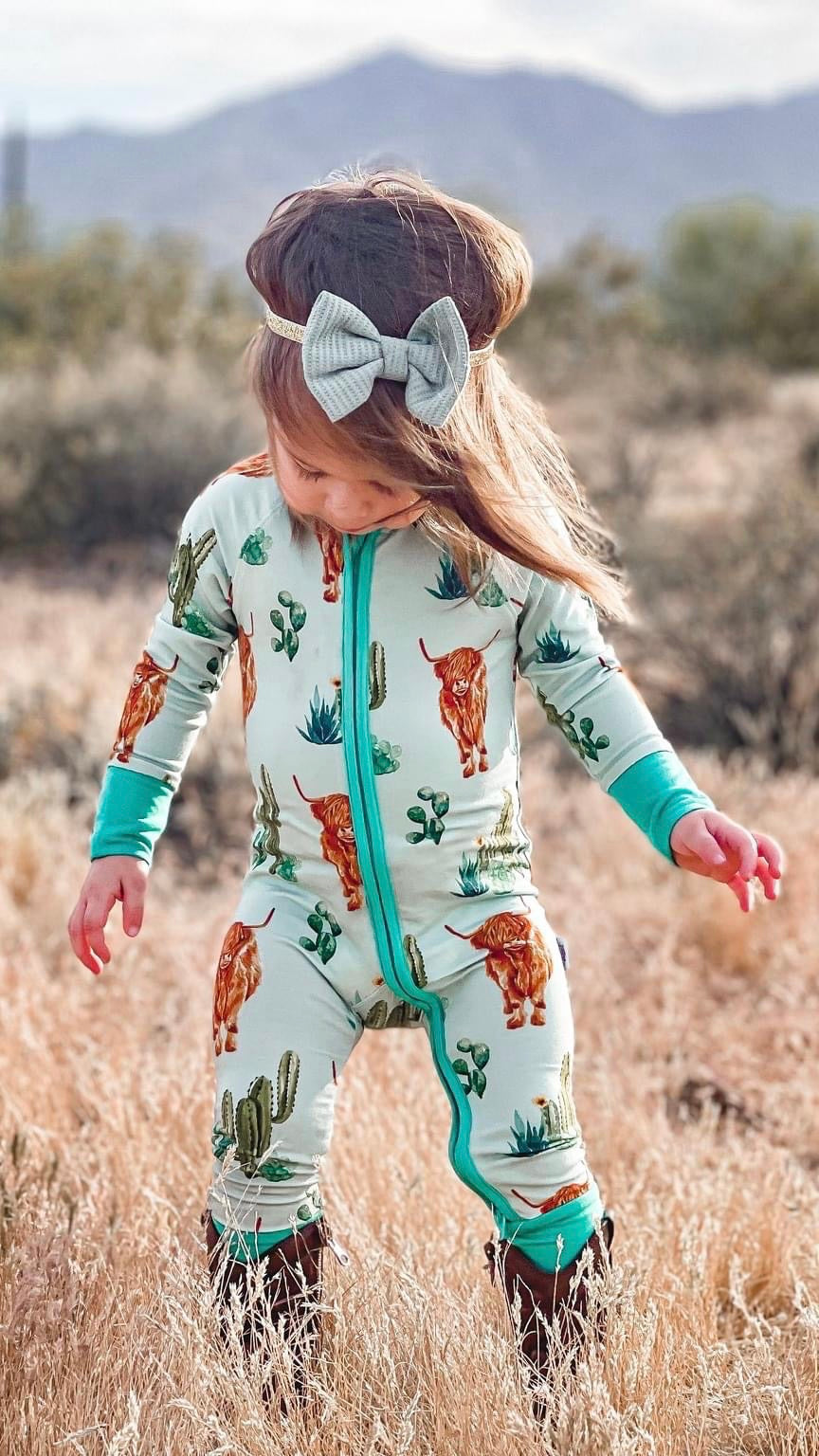 Teal Boho Desert Snoozer **