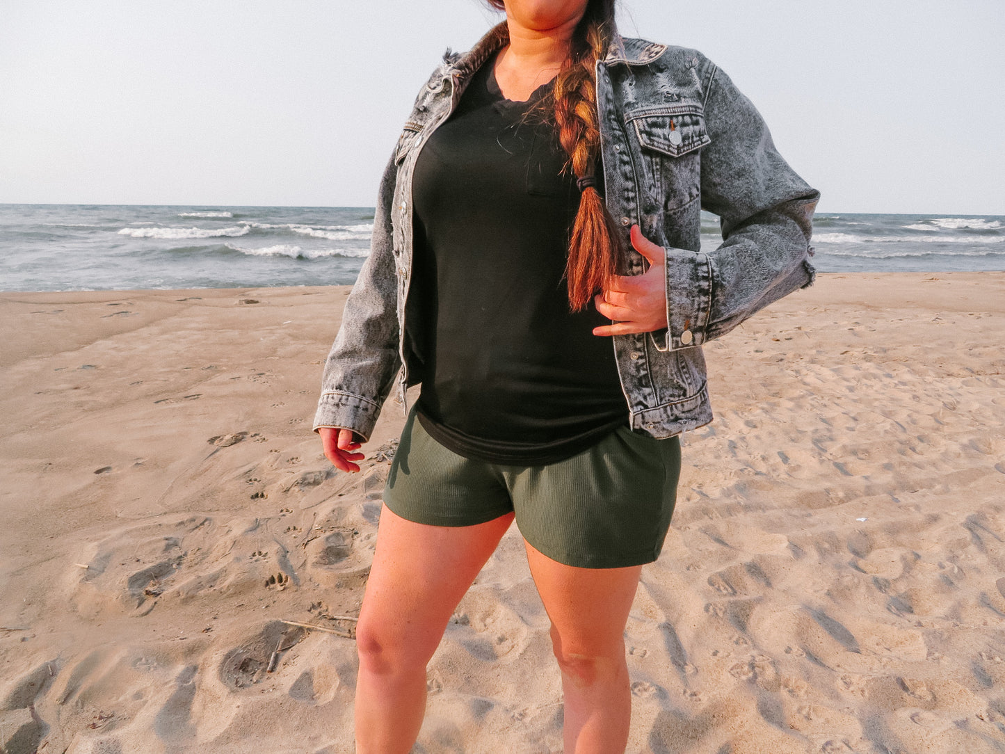 Hunter Ribbed Adult Women's Shorts