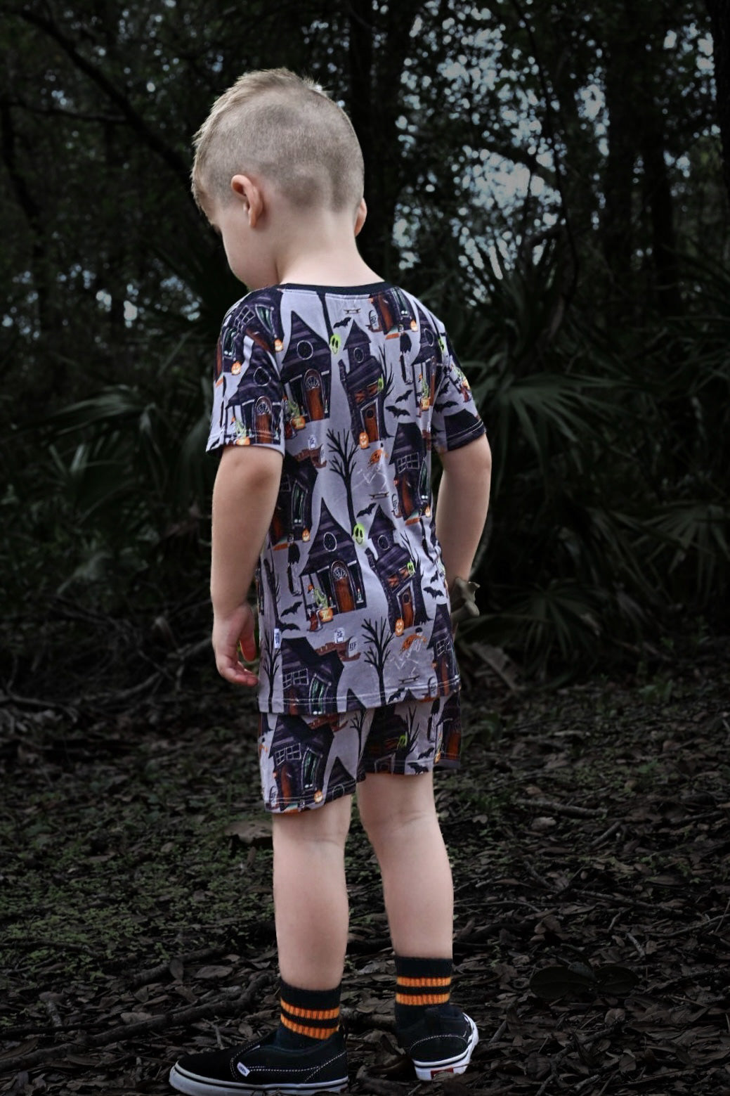 Skating Skelly 2.0 2 Piece Shorts Set *