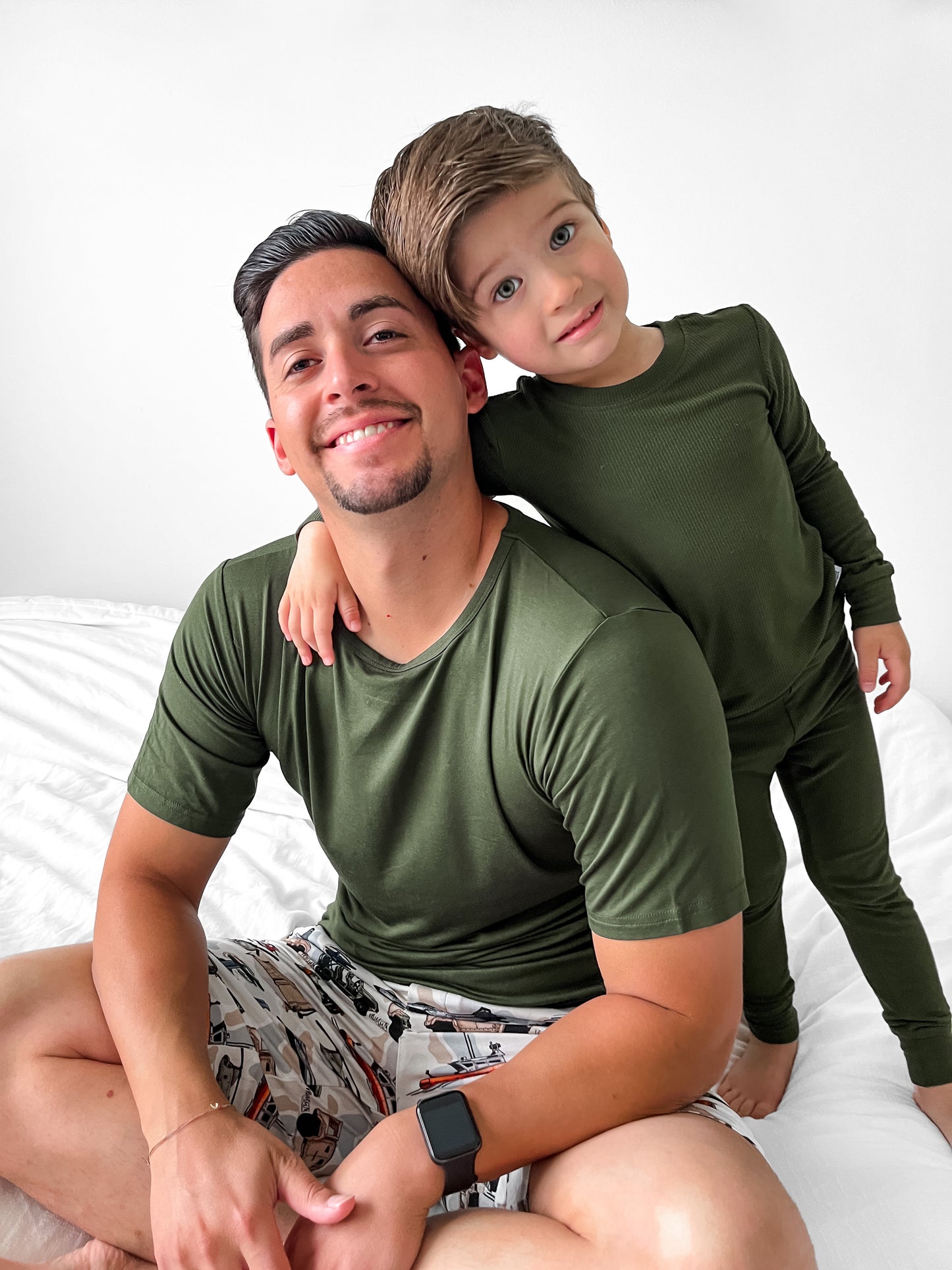 Hunter Ribbed 2 Piece Pajama Set