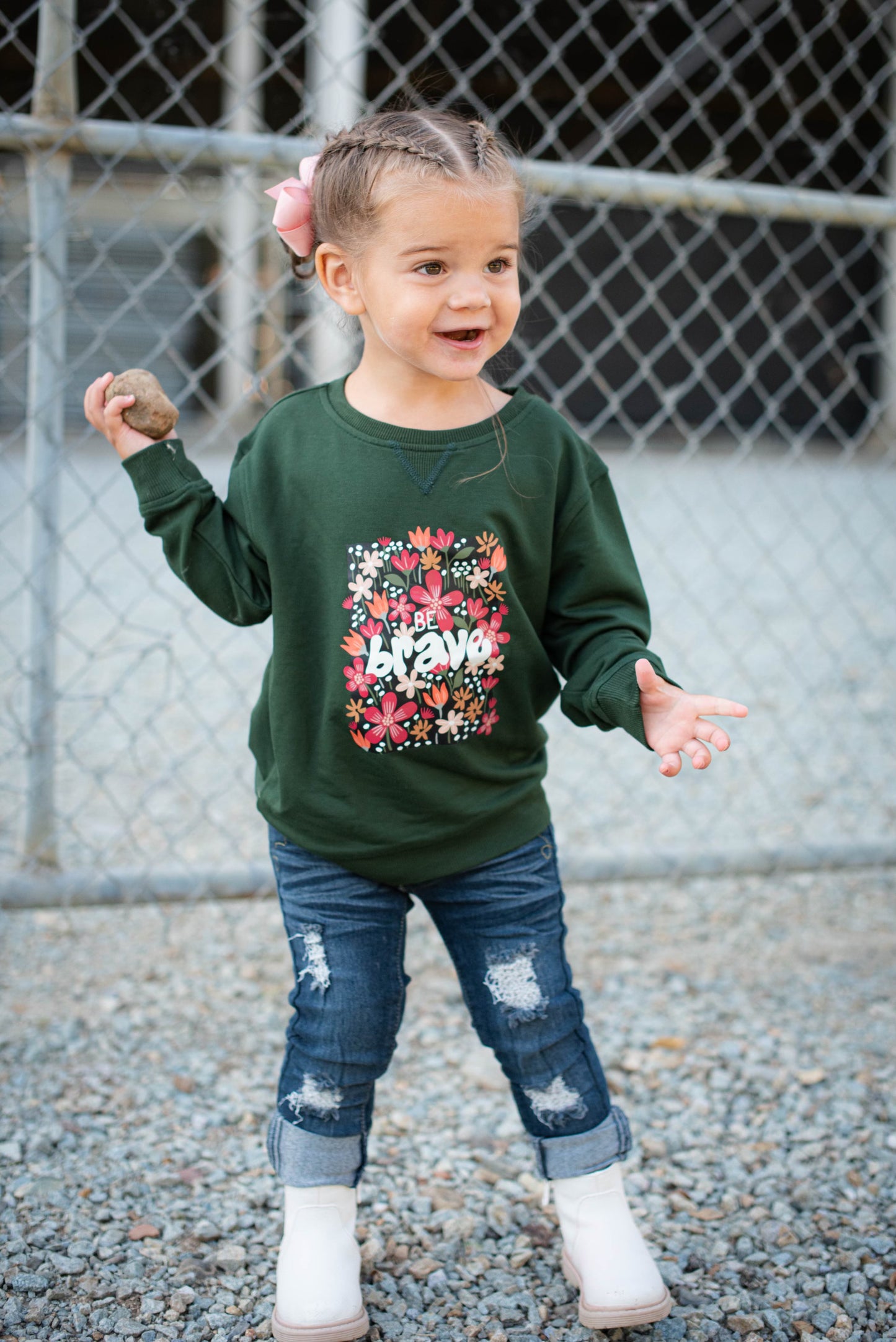 Be Brave Pullover