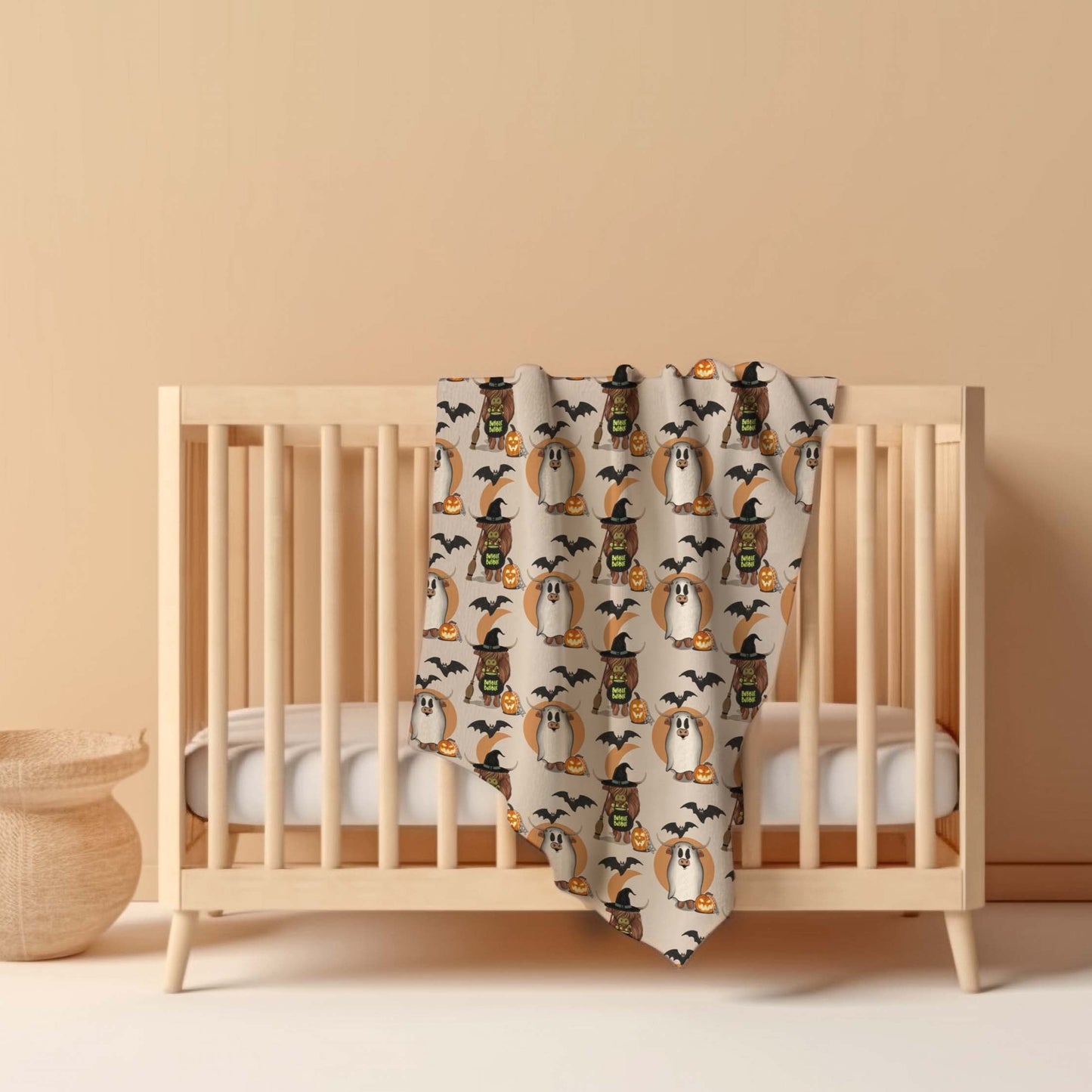 BOO! I Mean MOO! Lightweight Blanket *