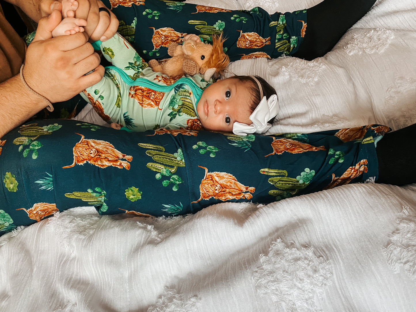Navy Boho Desert Adult Unisex Pajama Pants