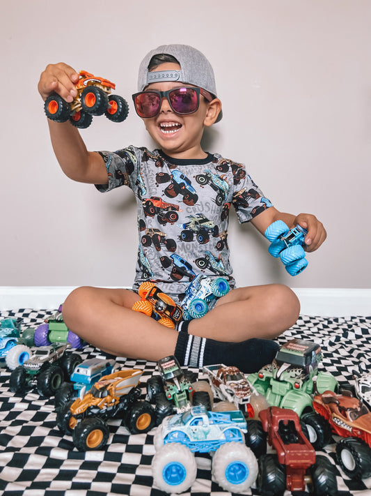 Monster Jammies 2 Piece Shorts Set: Core Collection
