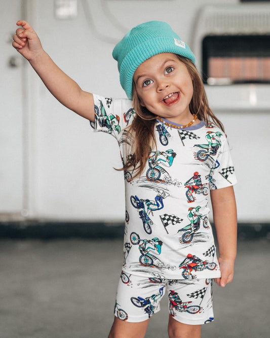 Ride Like A Girl 2 Piece Shorts Set