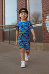 Scaring is Caring 2 Piece Shorts Set