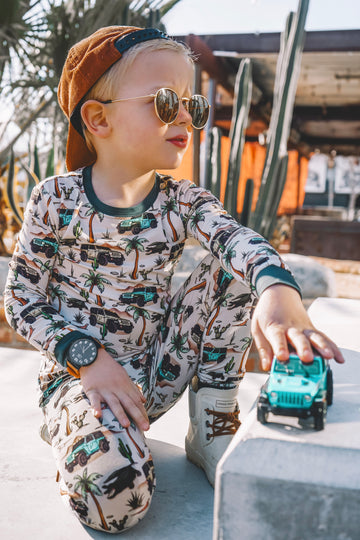 Offroad 2 Piece Pajama Set