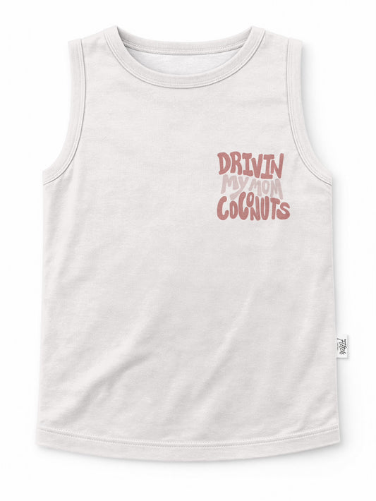 Drivin' My Mom Coconuts Girls Tank