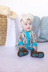 Coastal Cowgirl Ruffle Snoozer