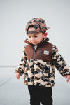 Brown Camo Sherpa