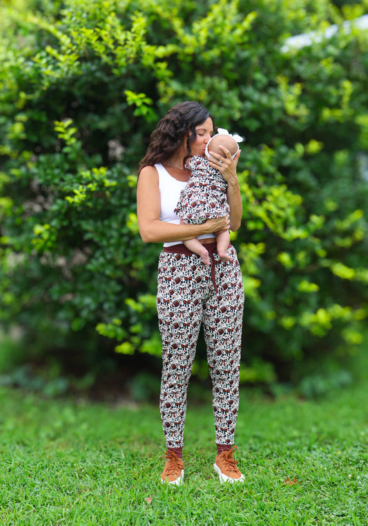 Game Day Blooms Adult Jogger