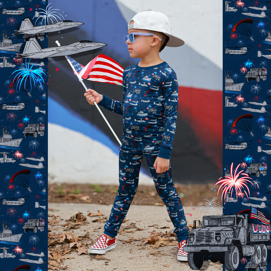 Built for Freedom 2 Piece Pajama Set