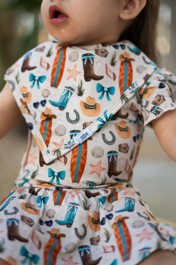 Coastal Cowgirl Bib
