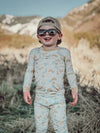 Neutral Desert Camo 2 Piece Pajama Set