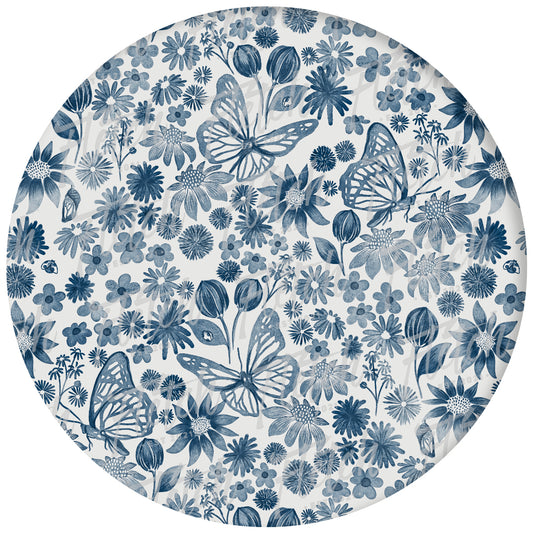 Butterfly Garden Bib