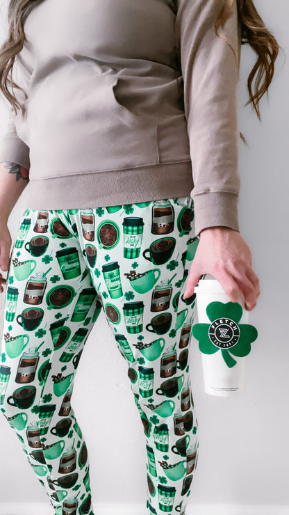 Lucky Latte Adult Joggers