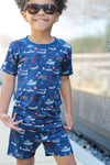 Built for Freedom 2 Piece Shorts Set